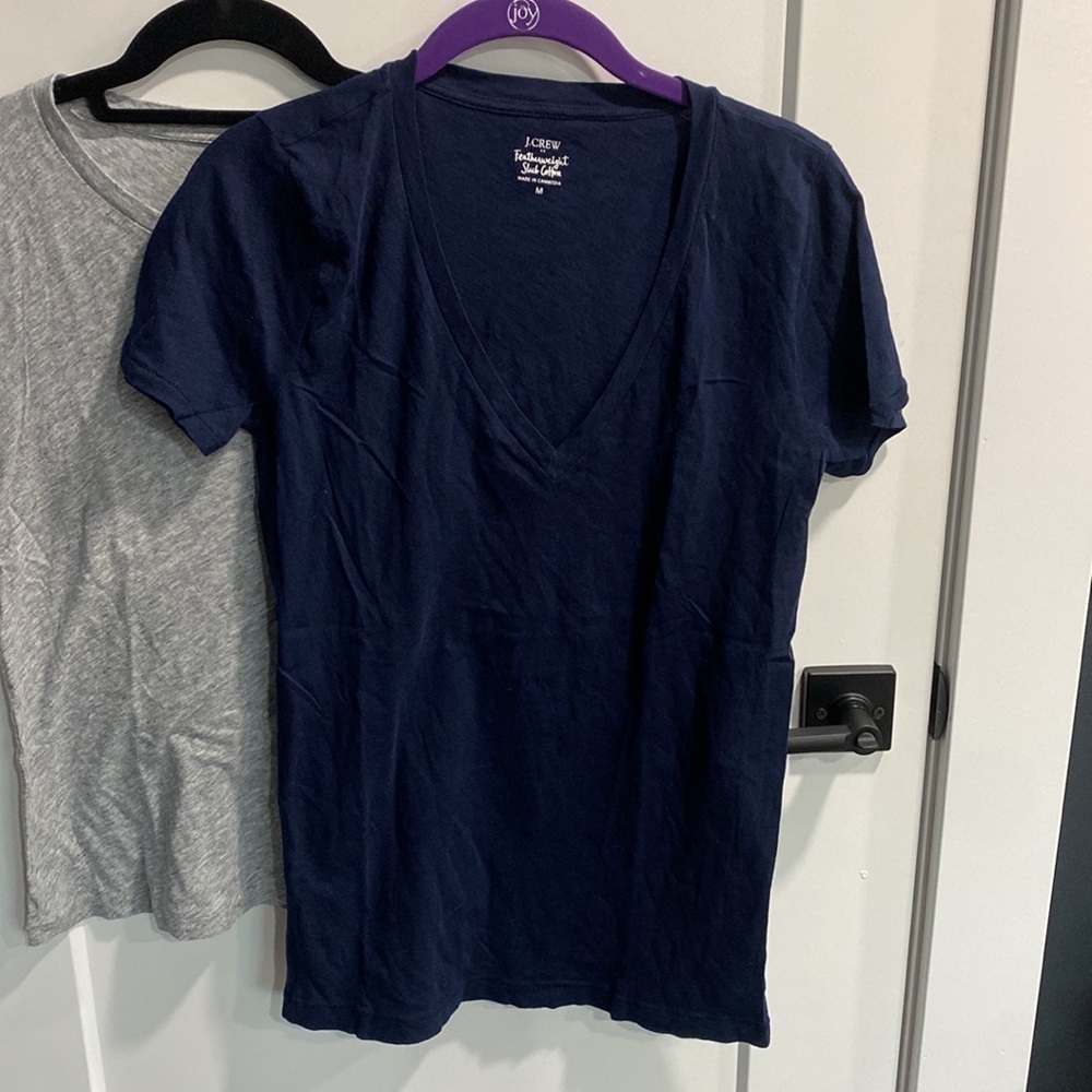 J Crew Basic Shirts Lot EUC - image 2